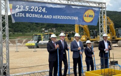 Važan dan za općinu Kiseljak – Svečano polaganje kamena temeljca kojim započinje izgradnja prvog logističkog distributivnog centra Lidl-a u Bosni i Hercegovini