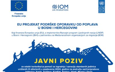 Javni poziv za odabir korisnika/ca pomoći za izgradnju i sanaciju stambenih jedinica uništenih ili oštećenih u poplavama 2024. godine